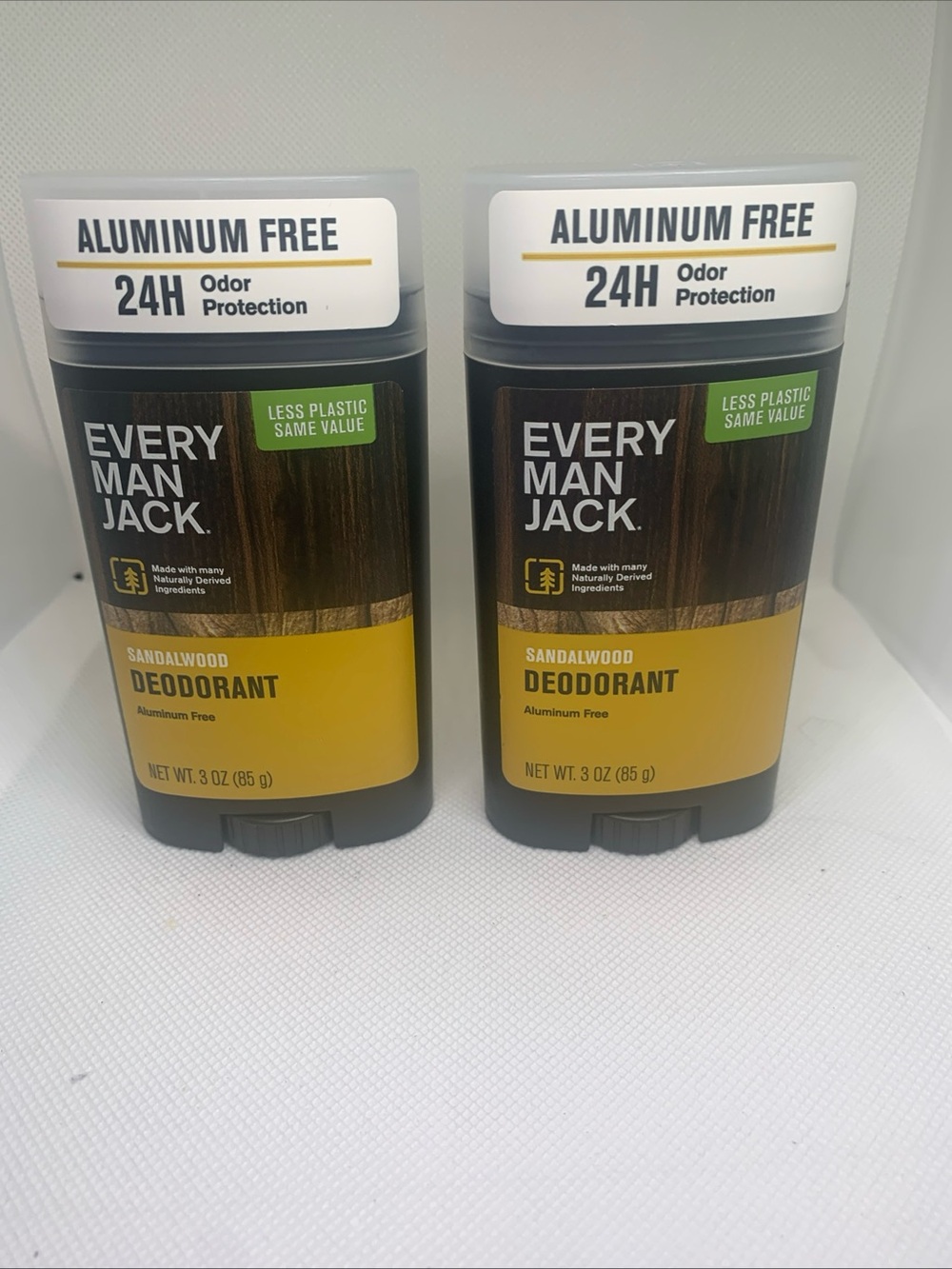 Every Man Jack Sandalwood Deodorant Stick - Set of 2